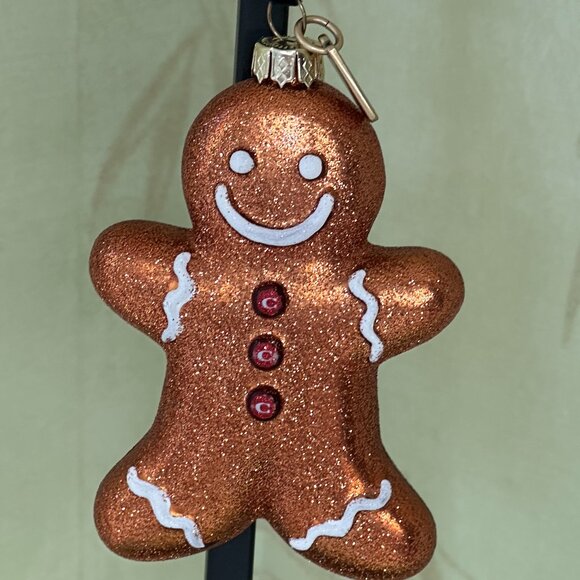 COACH GINGERBREAD BOY ORNAMENT BOXED:NIB CCD48 - Picture 6 of 16